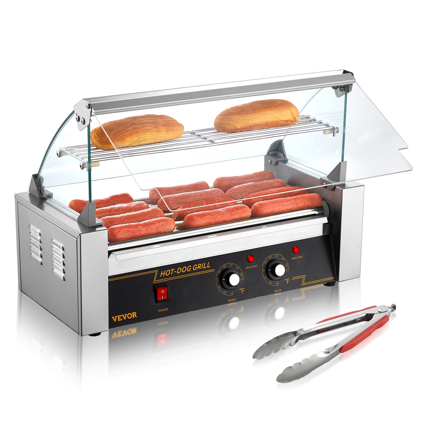 Succebuy Commercial Hot Dog Roller Sausage Maker Grill Machine 110V