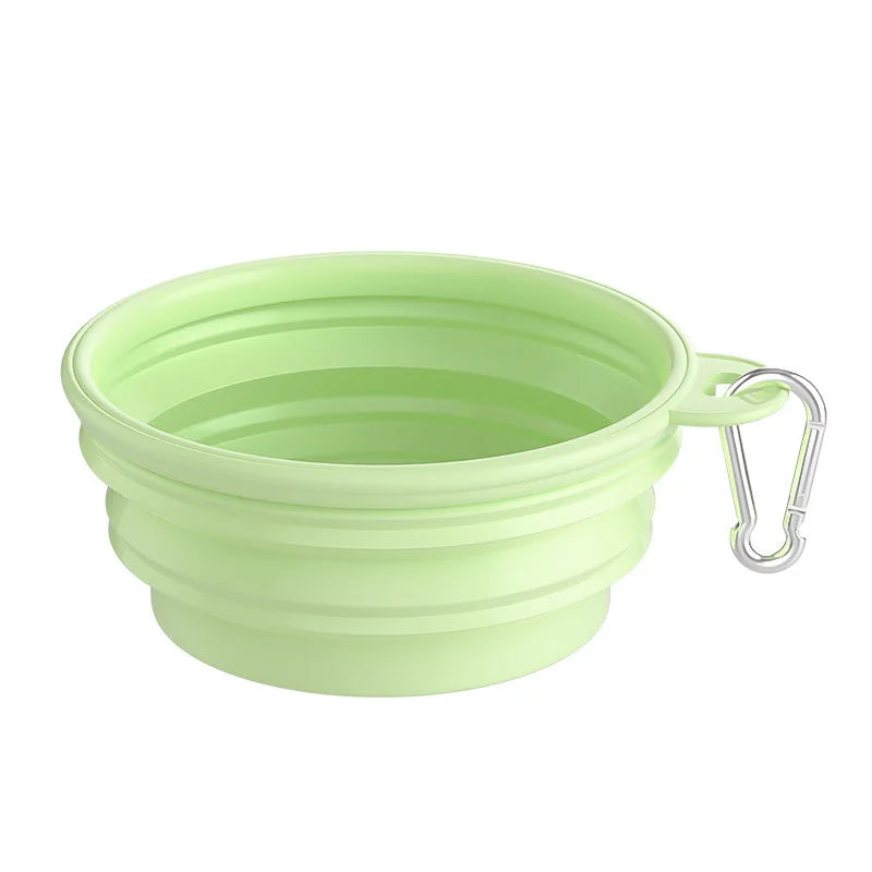 Collapsible Travel Dog Bowl For Dogs And Cats Plastic