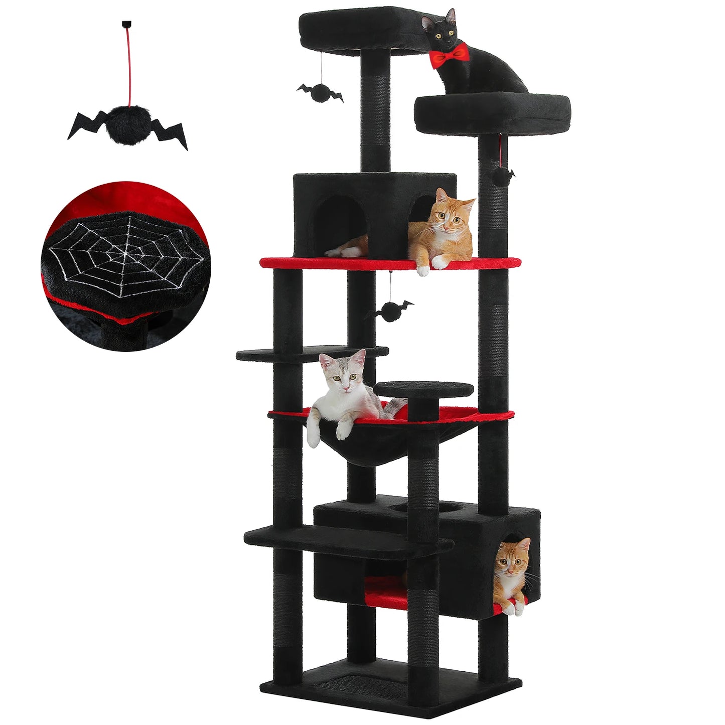 PAWZ Road Cat Tree Tower Indoor Scratching Posts Hammock Perches