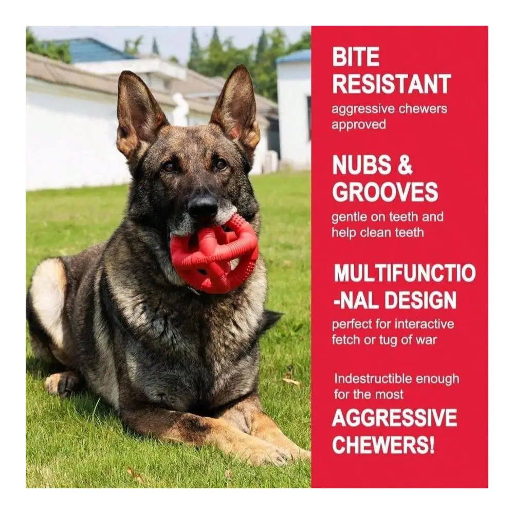 Natural Rubber Dog Toy For Medium Aggressive Chewers Durable Tug War Toy