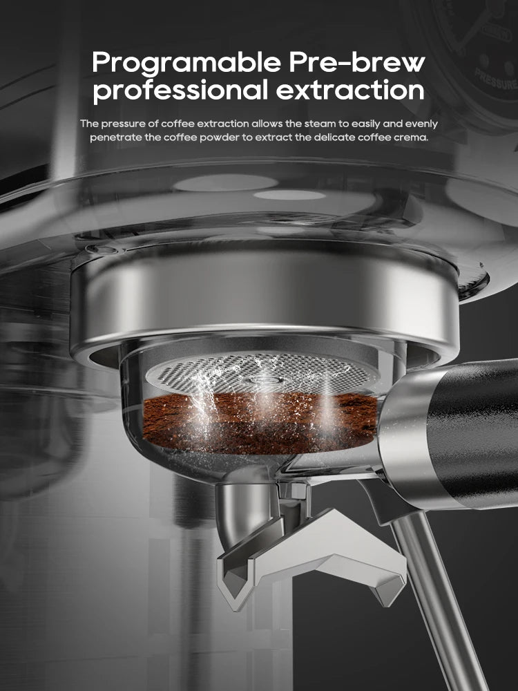 HiBREW H10B 20 Bar Espresso Machine For Ground Coffee
