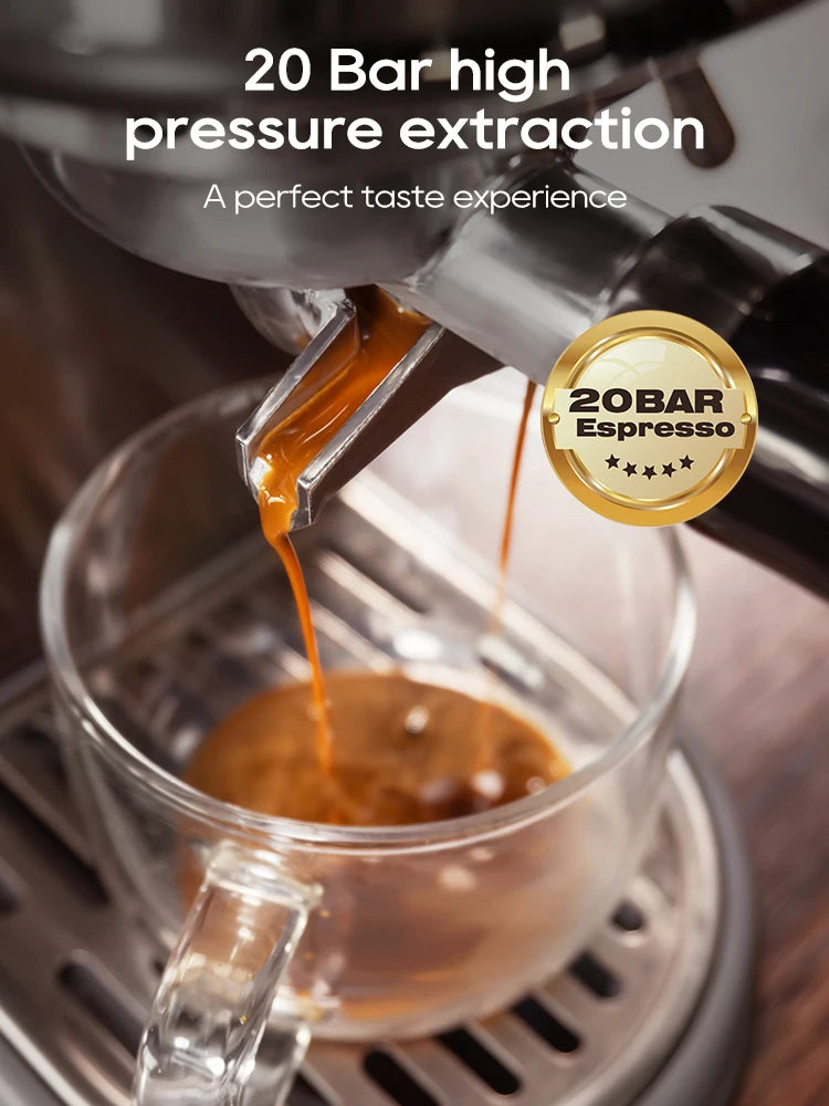 HiBREW H10B 20 Bar Espresso Machine For Ground Coffee