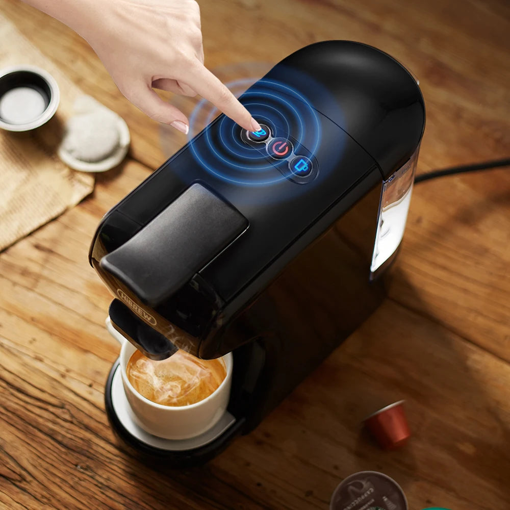HiBREW 19 Bar 4 In 1 Espresso Coffee Machine Nespresso Dolce Gusto Compatible