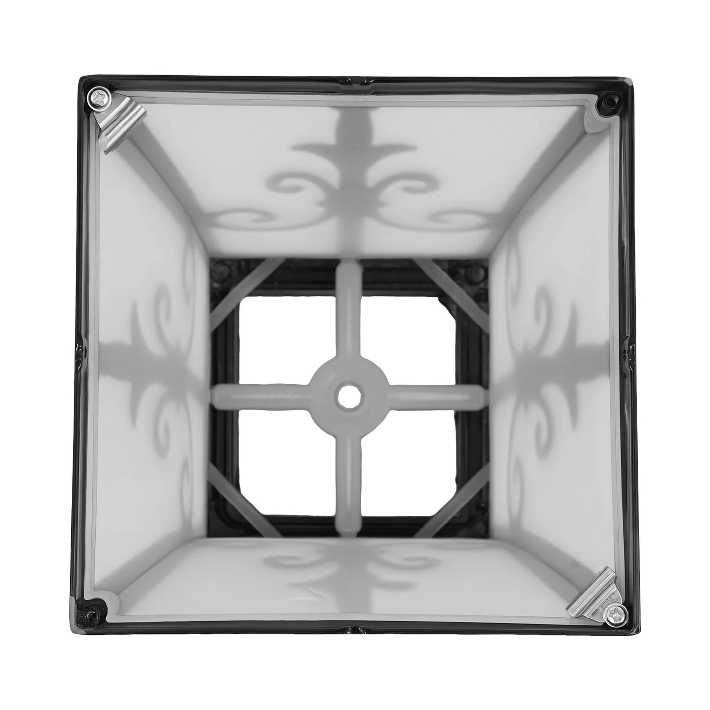 Outdoor Solar Post Light 85 To 265V With Remote Control IP44 Waterproof Pillar