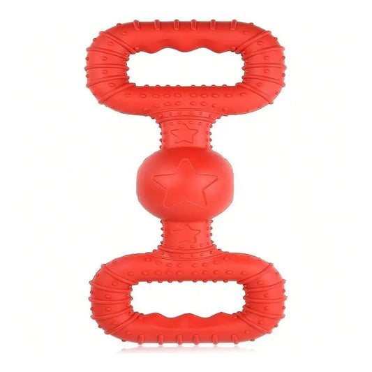 Natural Rubber Dog Toy For Medium Aggressive Chewers Tough Tug War Lifetime