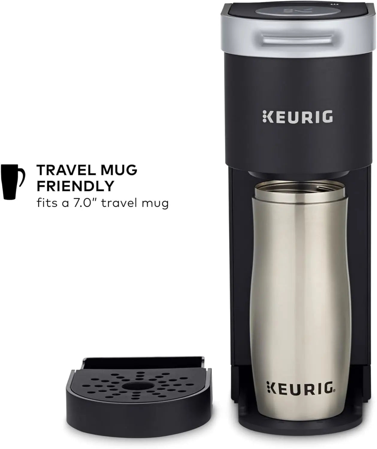Single Serve Coffee Maker With Cord Storage And Easy Brew