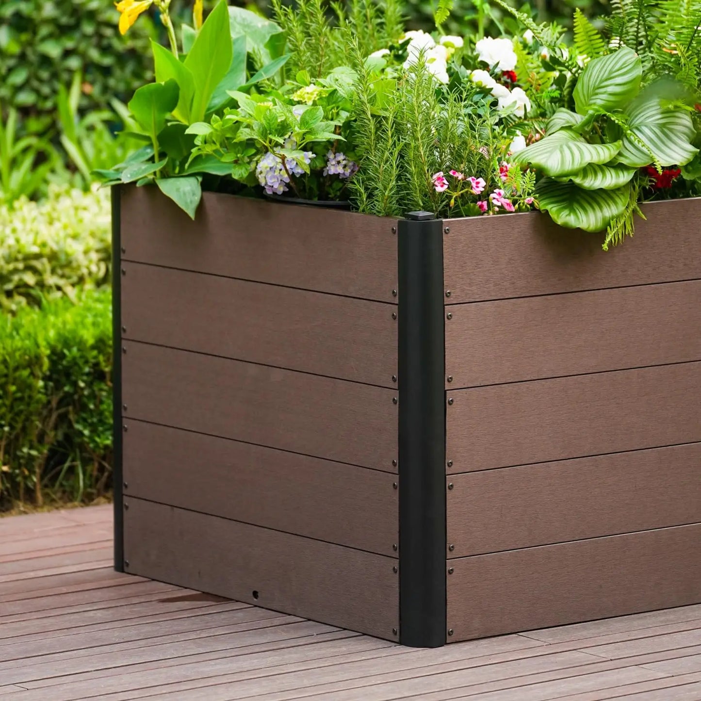 HiMISS Elevated Raised Garden Bed With Deep Root Design