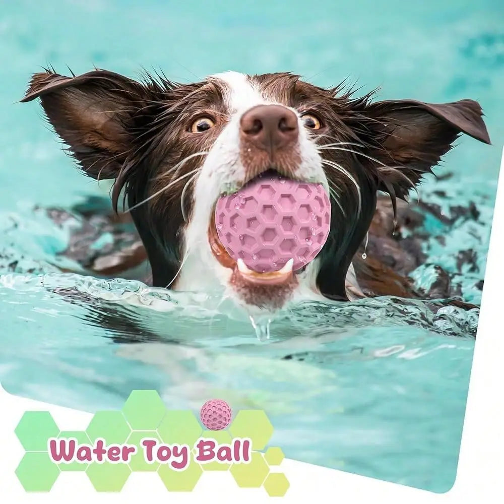 Indestructible Dog Chew Toys Squeaky Balls For Aggressive Chewers