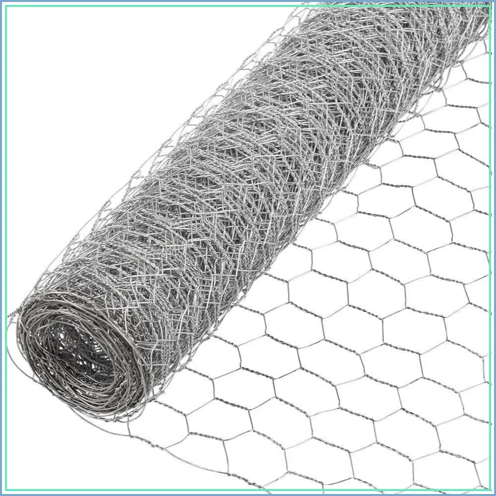 20 Gauge Galvanized Hex Chicken Wire For Garden Fencing