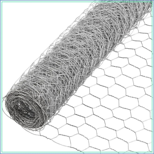 20 Gauge Galvanized Hex Chicken Wire For Garden Fencing