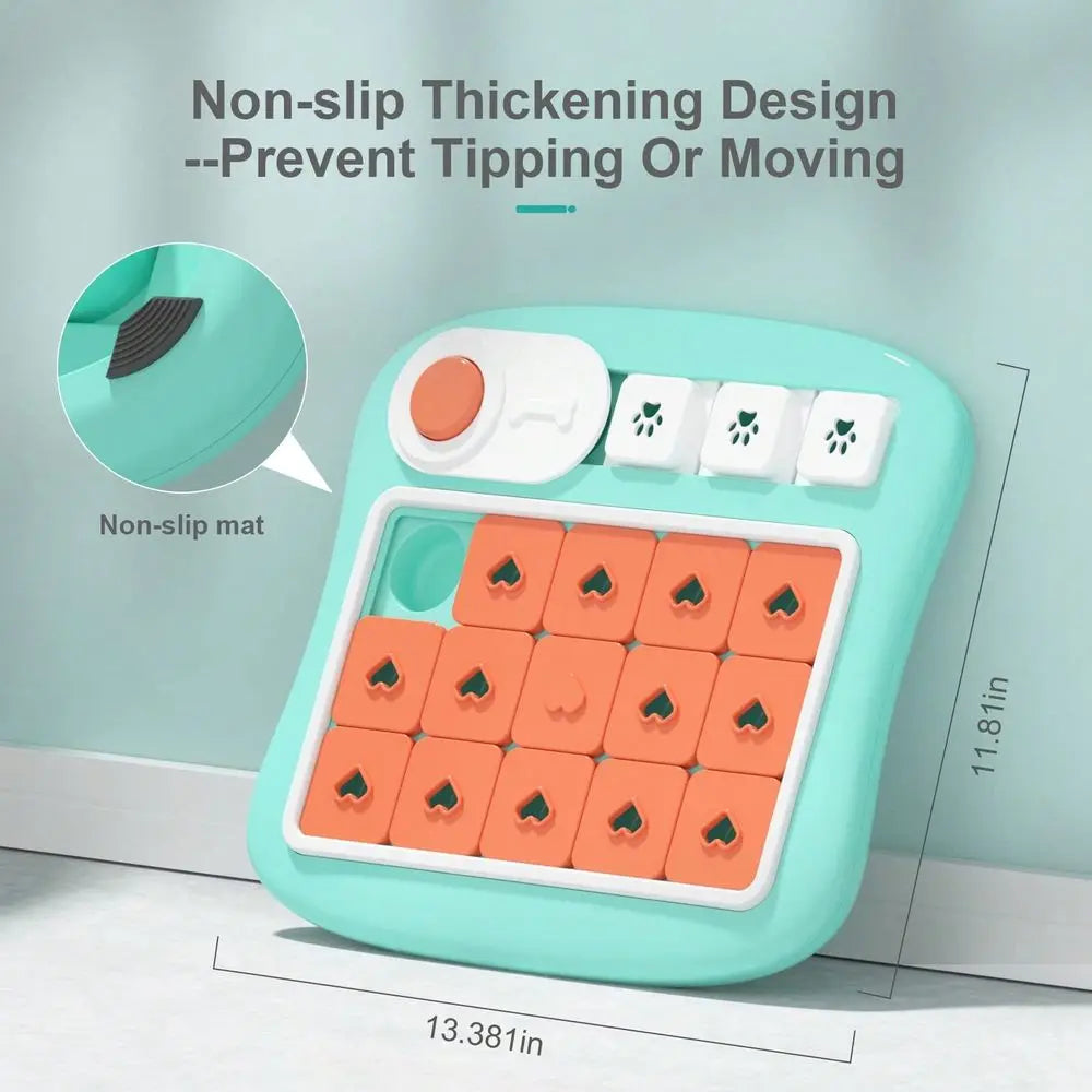 XMSJ Puzzle Treat Dispensing Dog Toy For IQ Training Enrichment