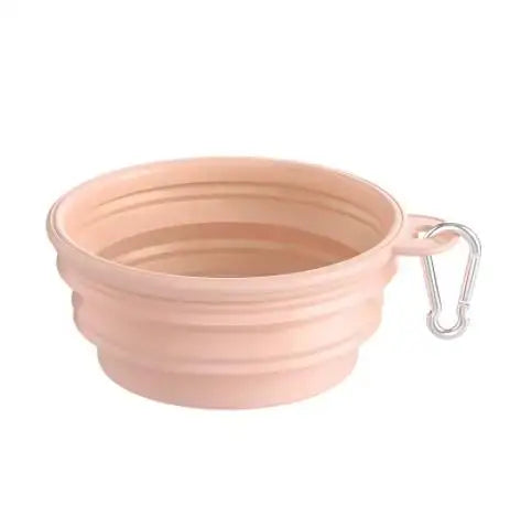Collapsible Travel Dog Bowl For Dogs And Cats Plastic