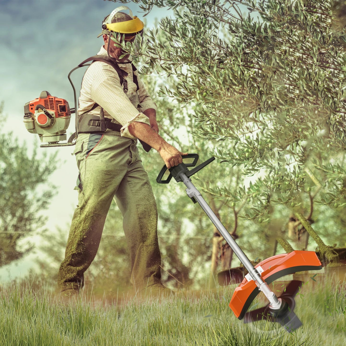 52cc 6 In 1 Gas Hedge Trimmer Performance Yard Tool