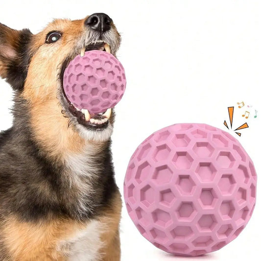 Indestructible Dog Chew Toys Squeaky Balls For Aggressive Chewers