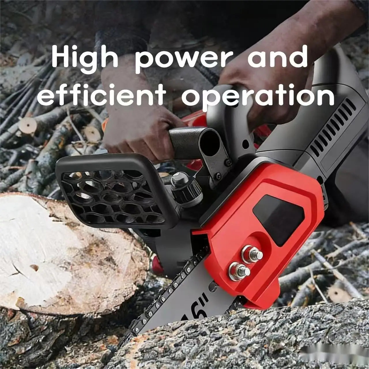 Portable Outdoor Cordless Electric Saw With Dual Batteries