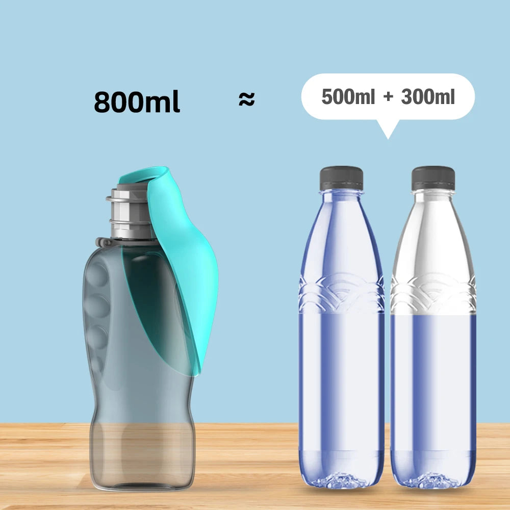 Portable Dog Water Bottle Leak Proof Travel Feeder For Dogs