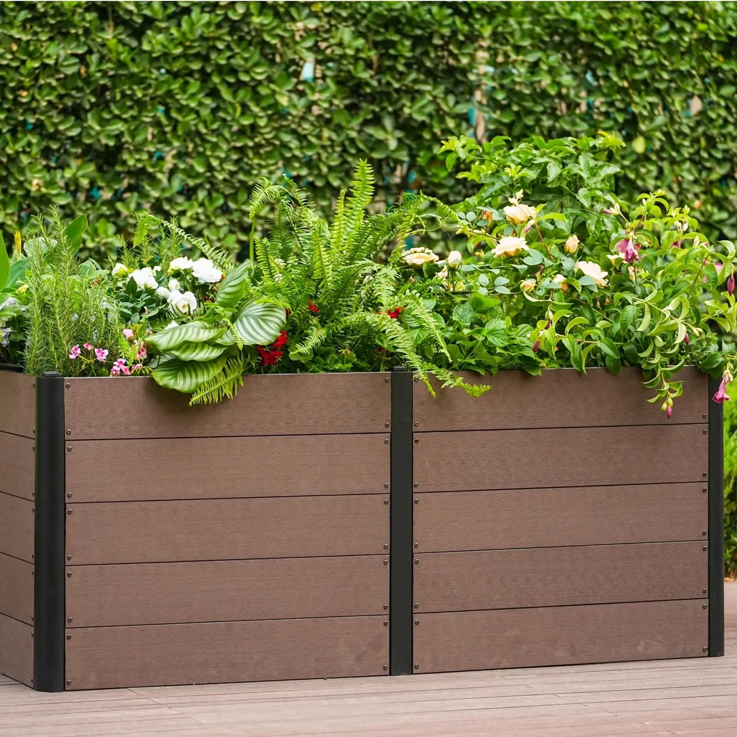 HiMISS Elevated Raised Garden Bed With Deep Root Design