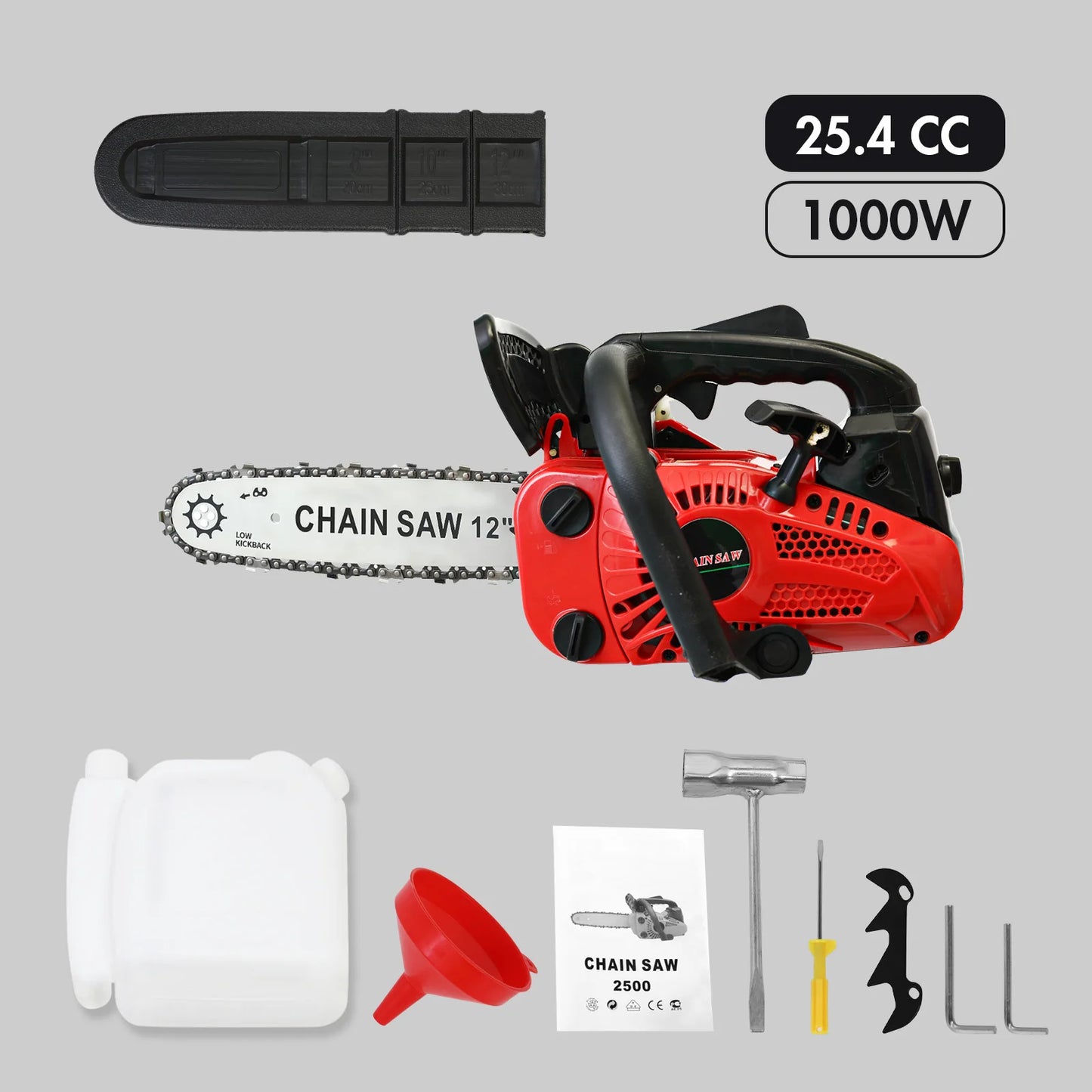 Cordless Chainsaw 1000W Electric Portable Wood Cutting Tool