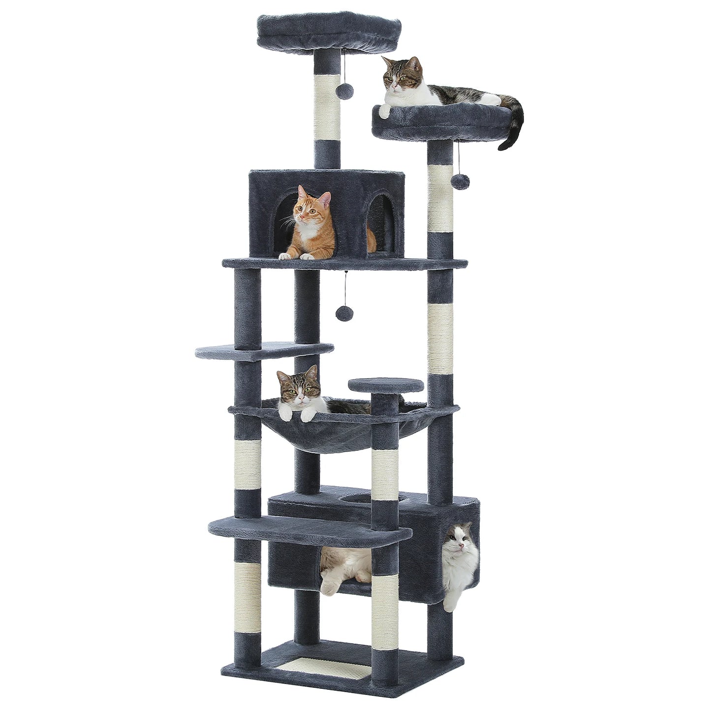 PAWZ Road Cat Tree Tower Indoor Scratching Posts Hammock Perches