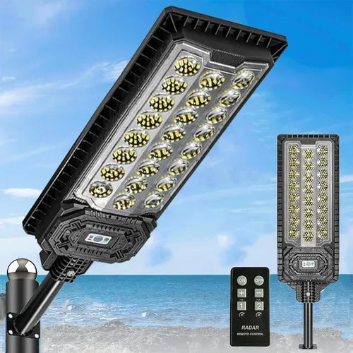 8000W Solar Street Lights 6500K 480000LM Dusk To Dawn Parking Lot Flood Light
