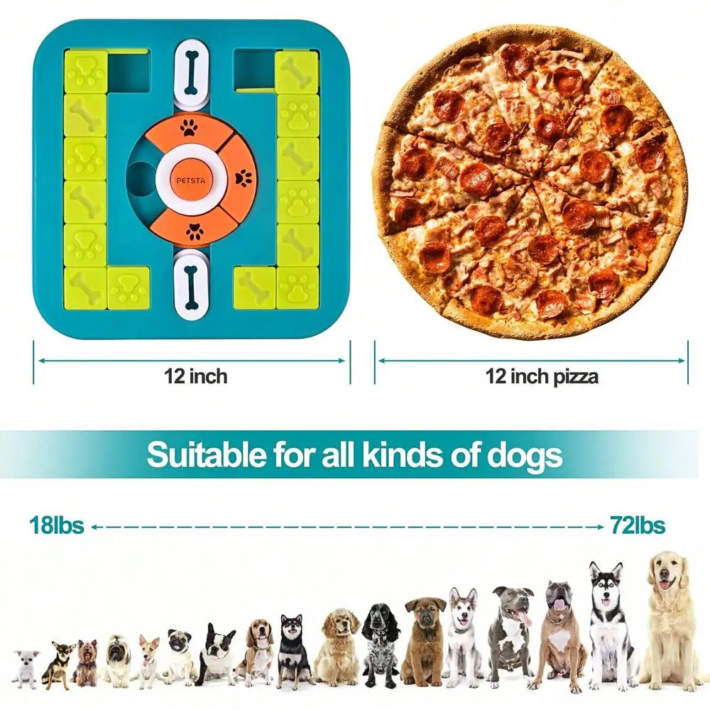 XMSJ Puzzle Treat Dispensing Dog Toy For IQ Training
