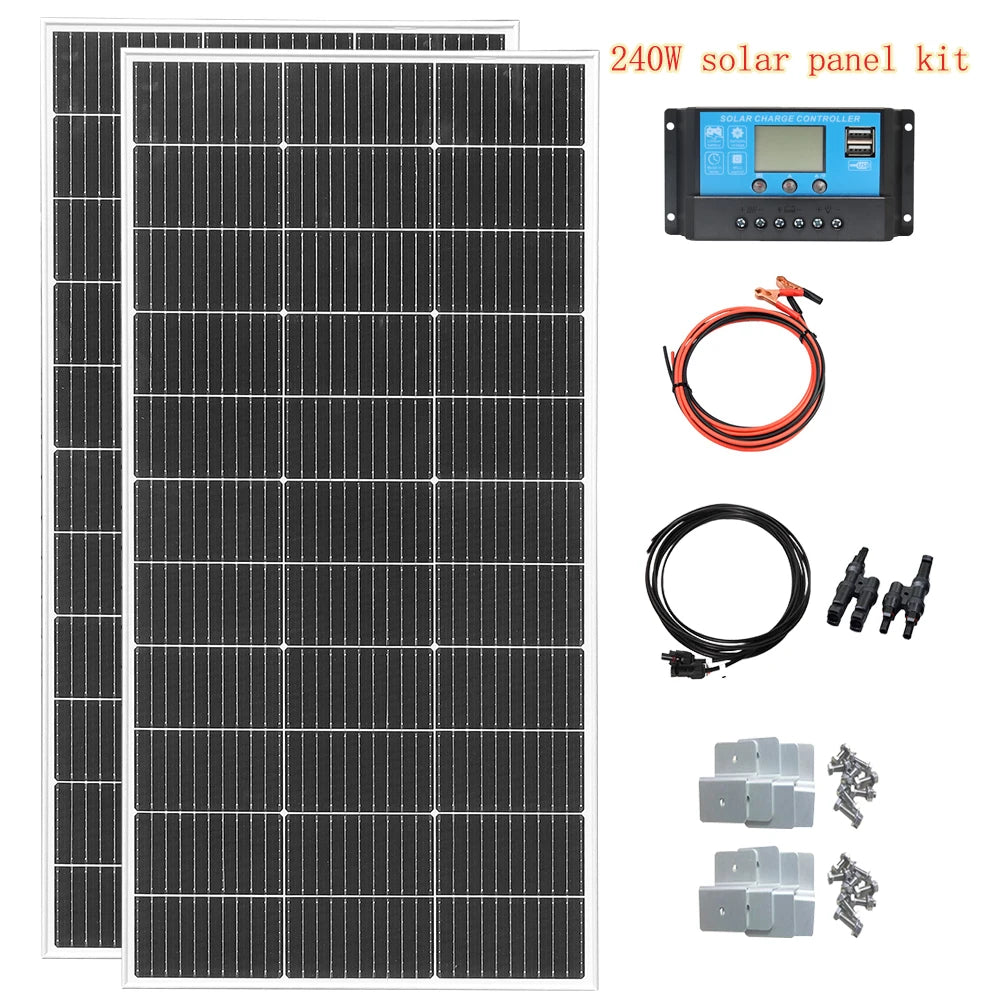 Xinpuguang Solar Panel Battery Charger 480W Photovoltaic Module Outdoor