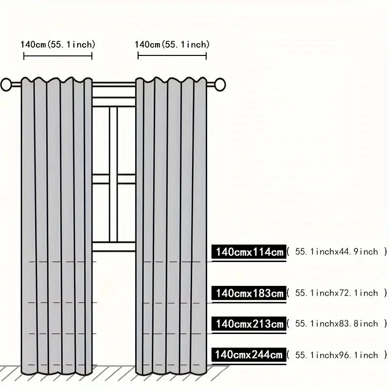 Elegant Phoenix Tail Lace Chiffon Curtain For Living Room