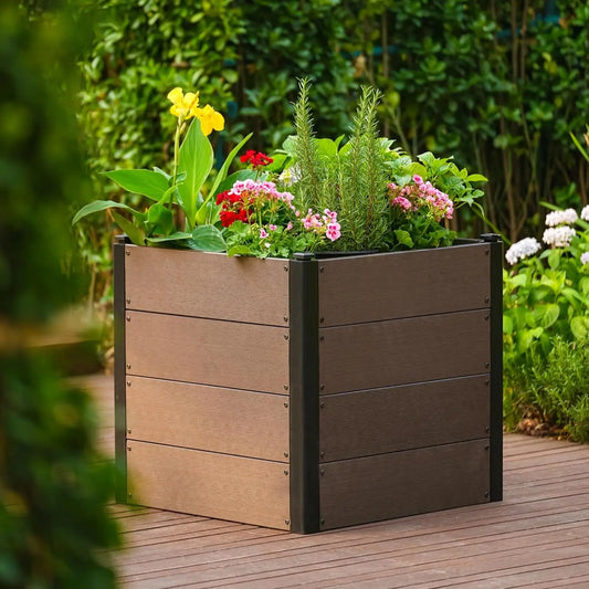 HiMISS Elevated Raised Garden Bed With Deep Root Design