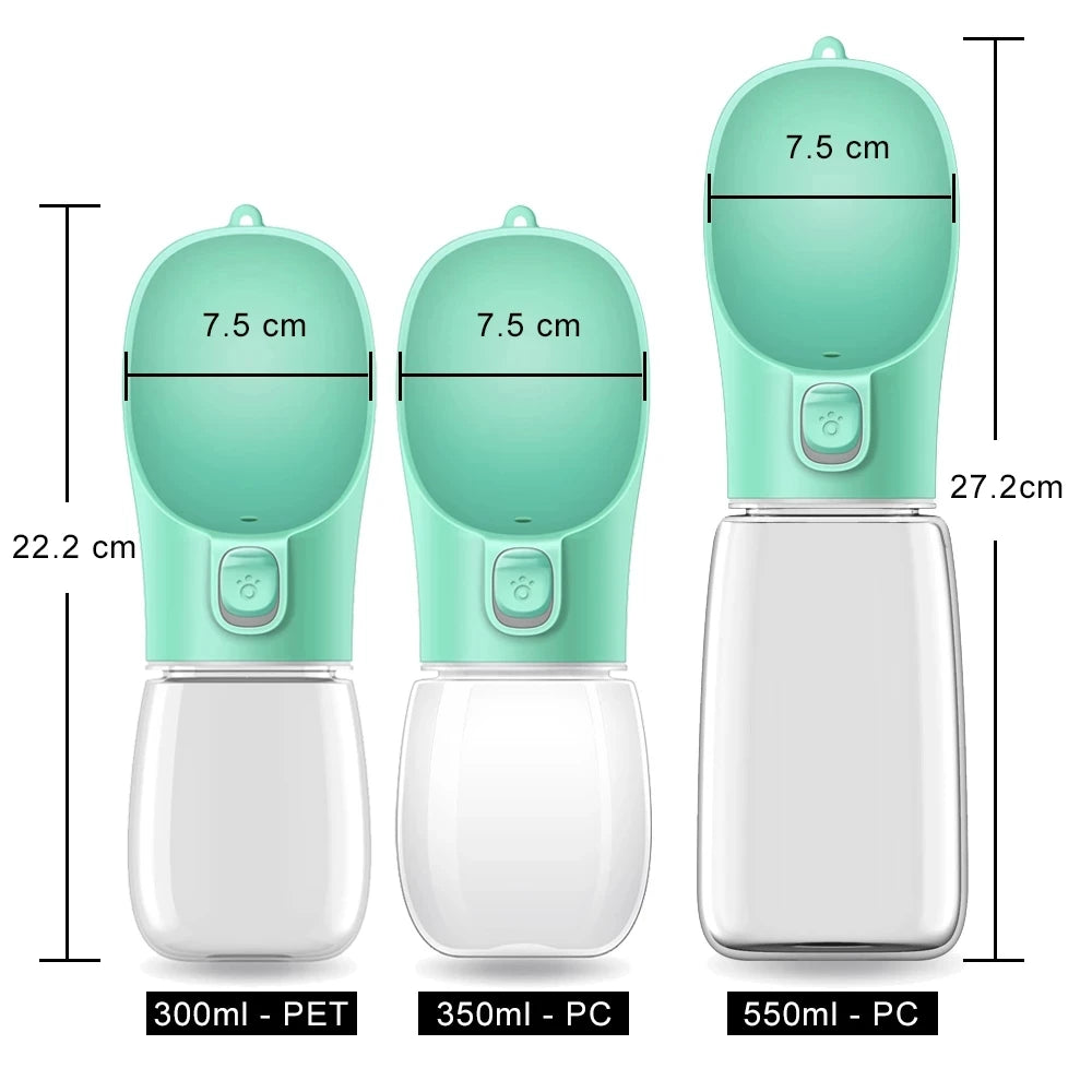 Holapet Portable Dog Water Bottle Leakproof For Dogs And Cats