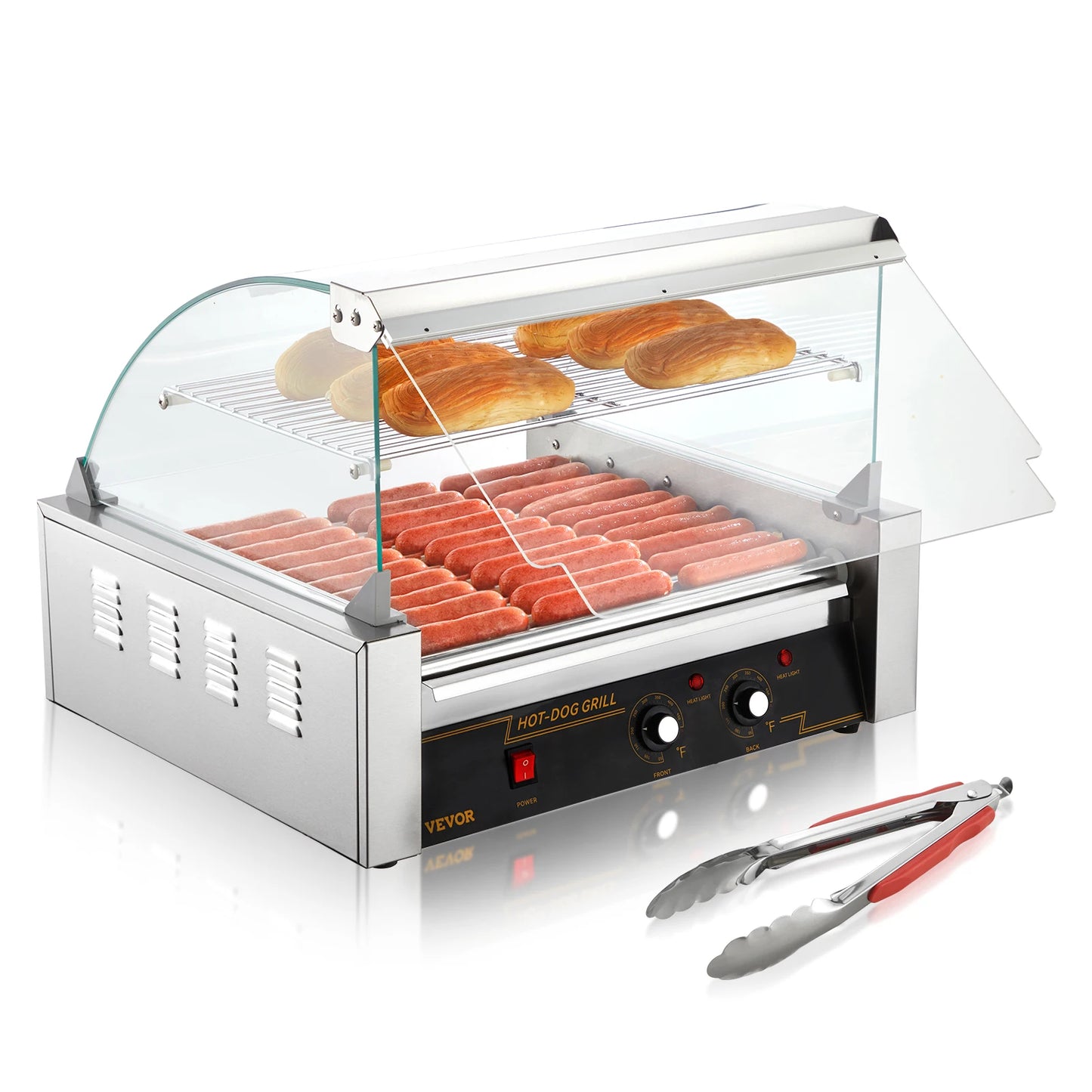 Succebuy Commercial Hot Dog Roller Sausage Maker Grill Machine 110V