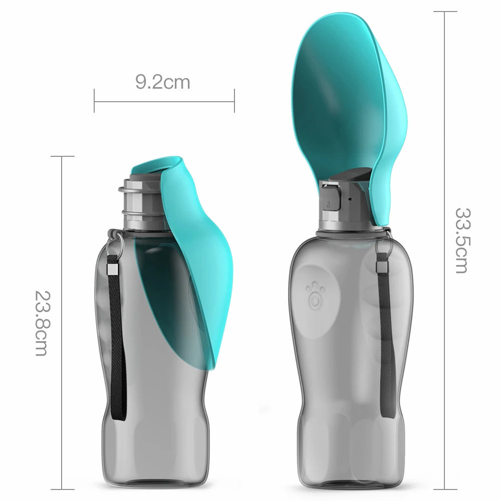 Portable Dog Water Bottle Leak Proof Travel Feeder For Dogs