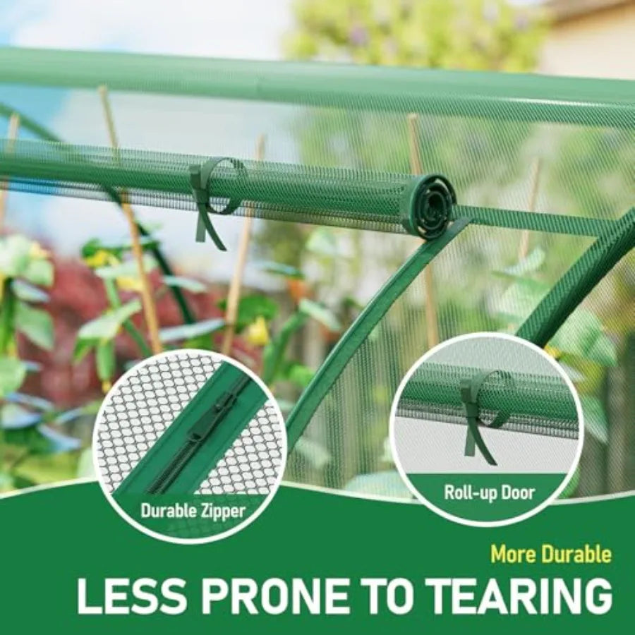 Garden Plant Netting Mesh Cover For Raised Bed Protects Vegetables