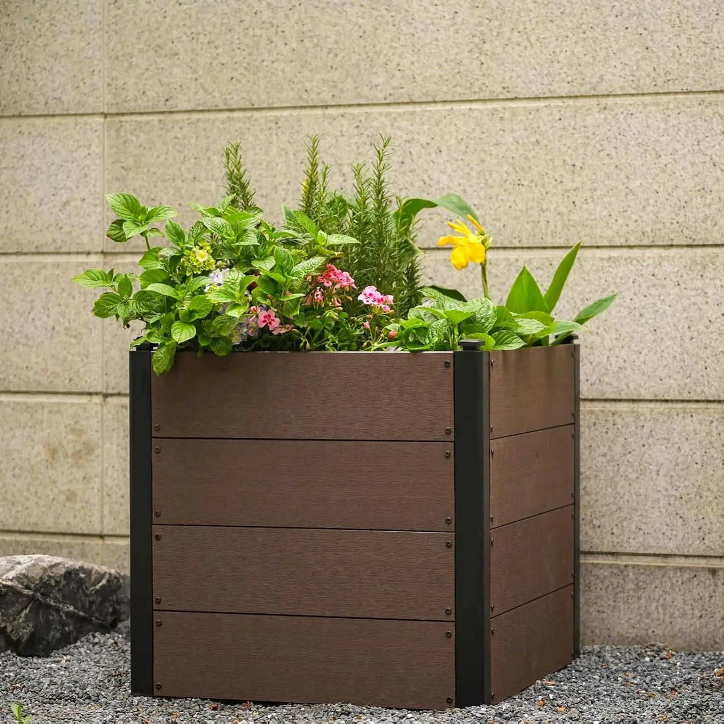 HiMISS Elevated Raised Garden Bed With Deep Root Design