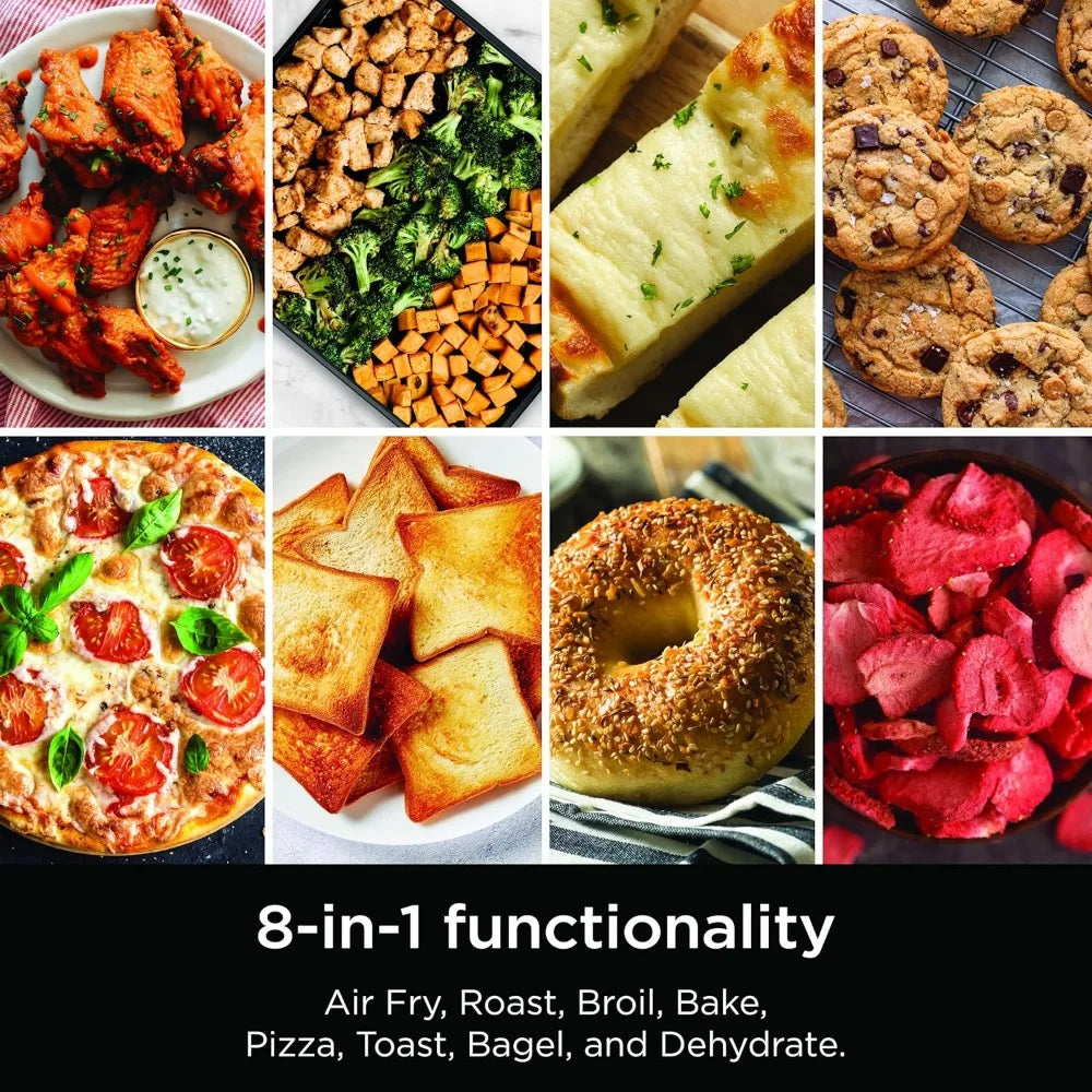 Ninja Air Fryer Toaster Oven Combo Eight In One With Auto Cook