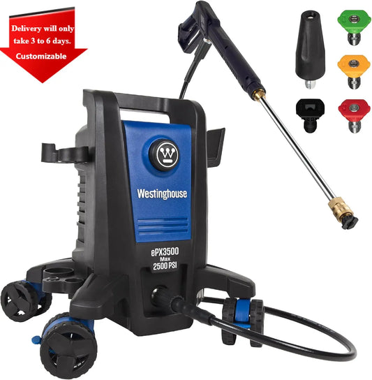 EPX3500 Electric Pressure Washer 2500 PSI 1.76 GPM Anti Tipping