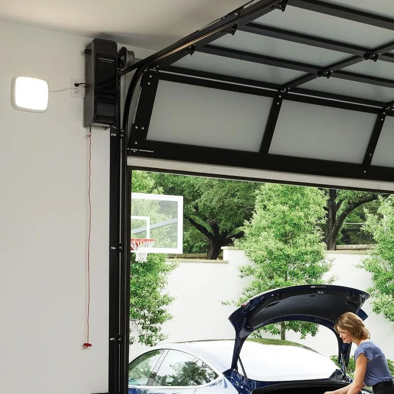 Ultra-Quiet Wall Mounted Garage Door Opener With LED Lighting