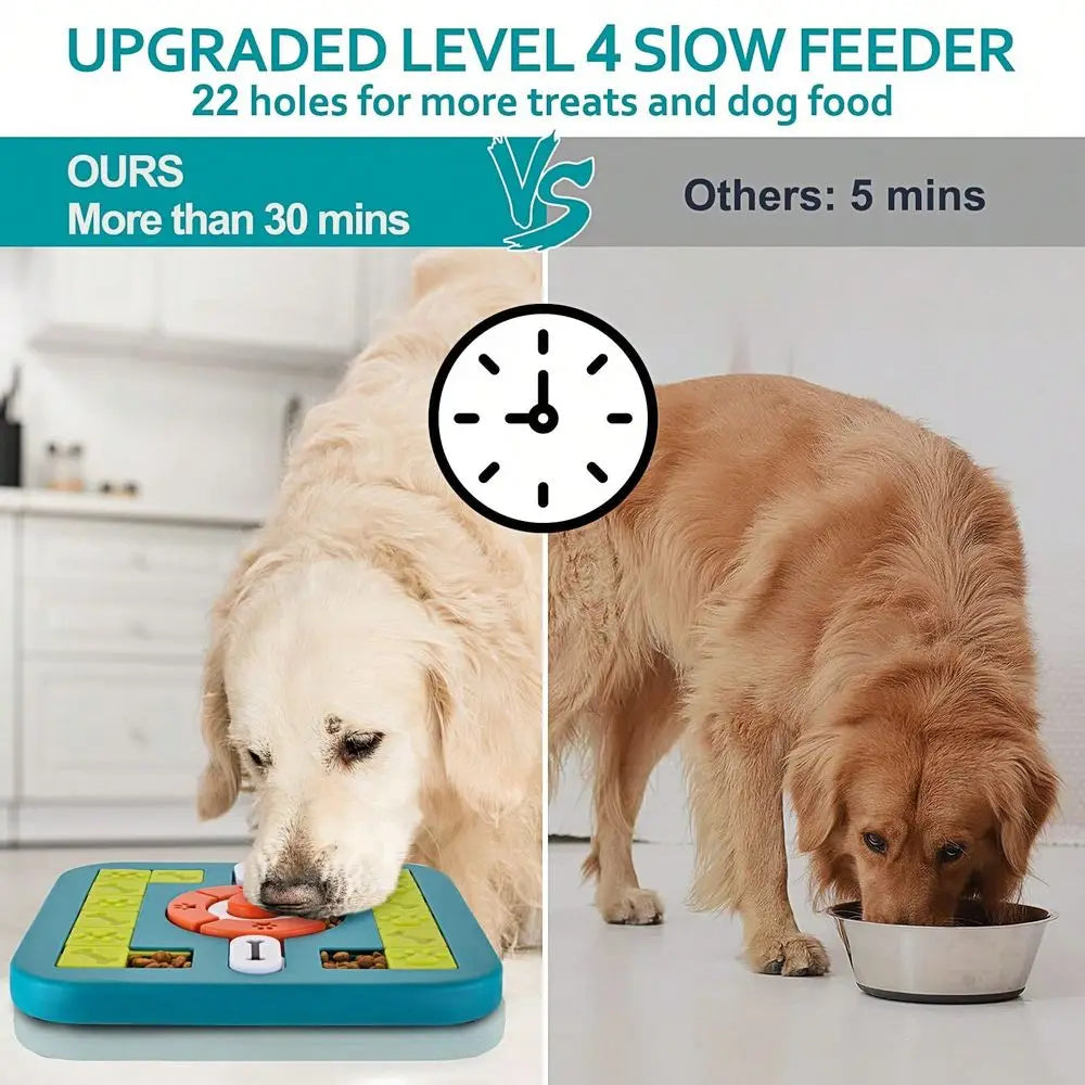 XMSJ Puzzle Treat Dispensing Dog Toy For IQ Training